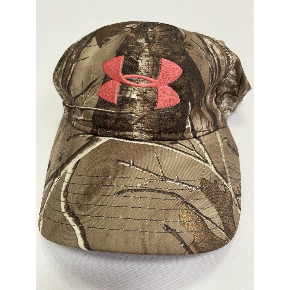 Under Armour UA Snapback Hat Women's Snapback Realtree Camo Embroidered Logo